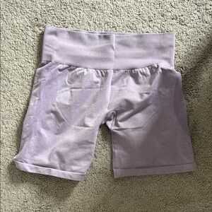 NVGTN Lilac Contour Seamless Shorts